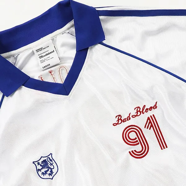 Áo Polo Badblood 91 Soccer Shirt W-Tee24-057 Màu Trắng - Thời trang - Vua Hàng Hiệu