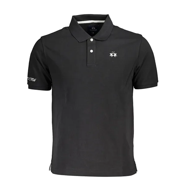 Áo Polo Nam La Martina Logo XMP002-PK031_NERO_09999 Màu Đen Size L - Thời trang - Vua Hàng Hiệu