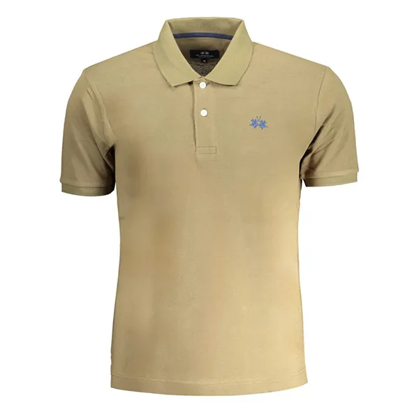 Áo Polo Nam La Martina Men's Short Sleeved BPMP01PK031_VE03197 Màu Be Size S - Thời trang - Vua Hàng Hiệu