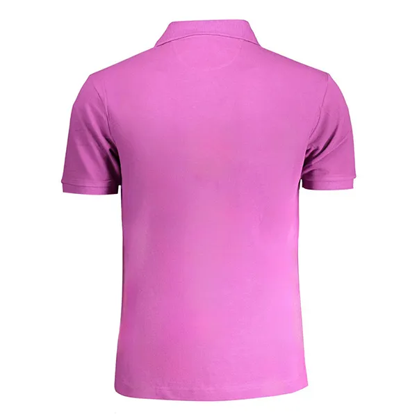 Áo Polo Nam La Martina Men's Short Sleeved BPMP01PK031_VI05248 Màu Hồng Tím Size M - Thời trang - Vua Hàng Hiệu