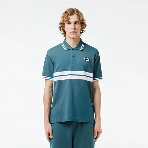 Áo Polo Nam Lacoste Men's Classic Style With Badge Shirt PH7447 - IPM Màu Xanh Lá Cây Size 3 - Thời trang - Vua Hàng Hiệu
