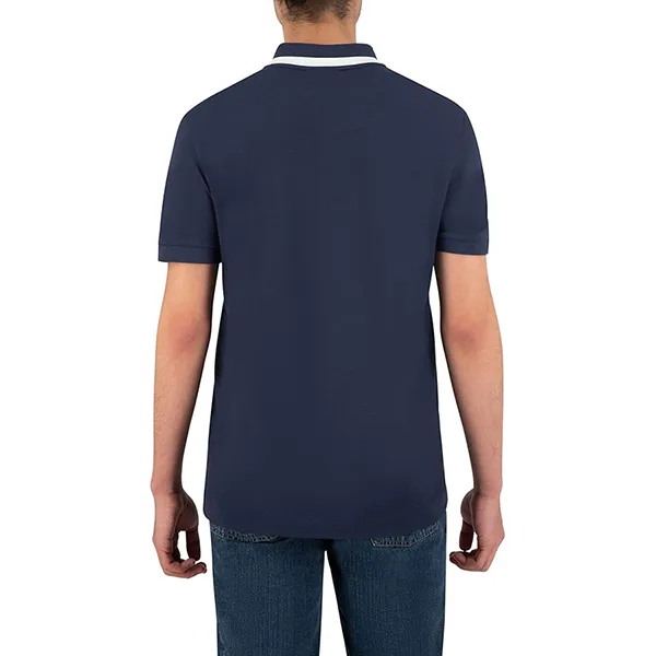 Áo Polo Nam Lacoste Men's Short Sleeve Regular Fit DH4187-KXE Màu Xanh Đen Size 3