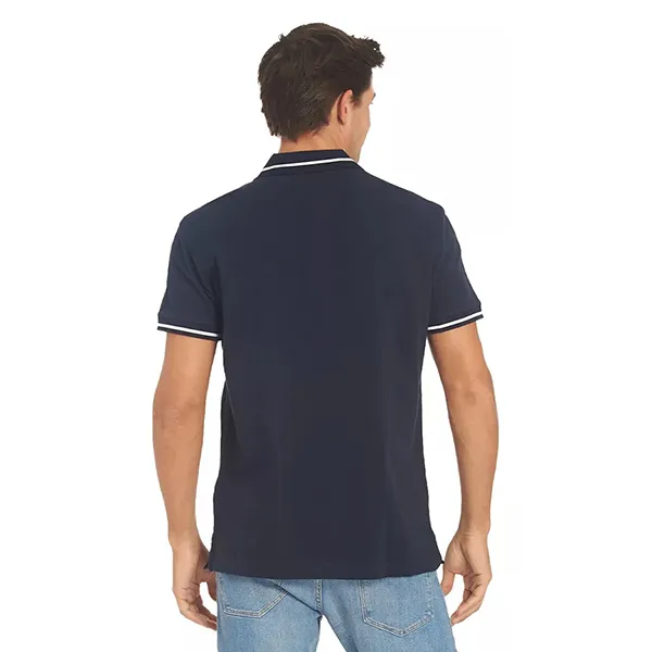 Áo Polo Nam Tommy Hilfiger Tipping Polo Shirt DM0DM19504_BLC1G Màu Xanh Than Size L