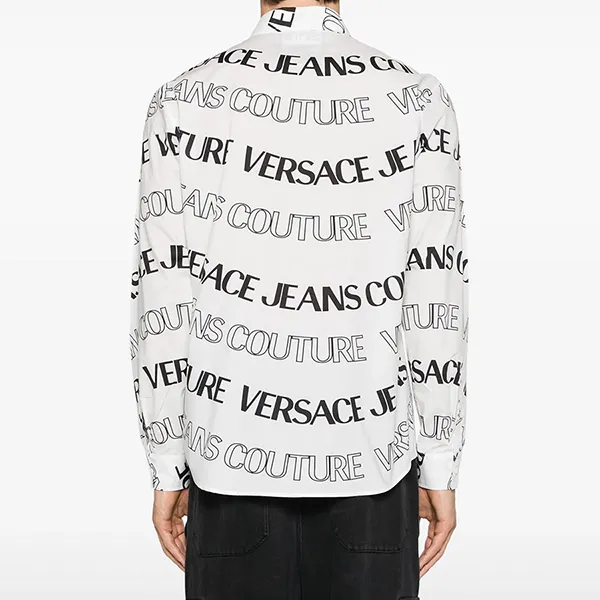 Áo Sơ Mi Nam Versace Jeans Couture Shirt 76GAL2R0 NS405 003 Màu Trắng Size 44