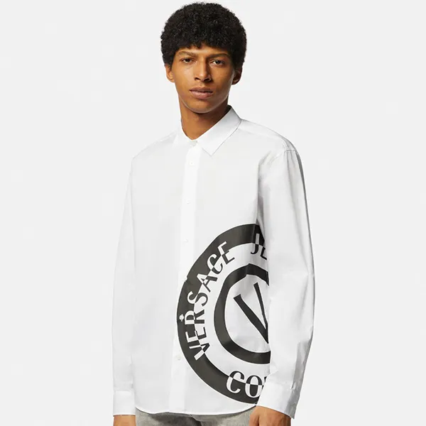 Áo Sơ Mi Nam Versace Jeans Couture White Printed Shirt 76GALYR1 CN002 003 Màu Trắng Size 46 - Thời trang - Vua Hàng Hiệu