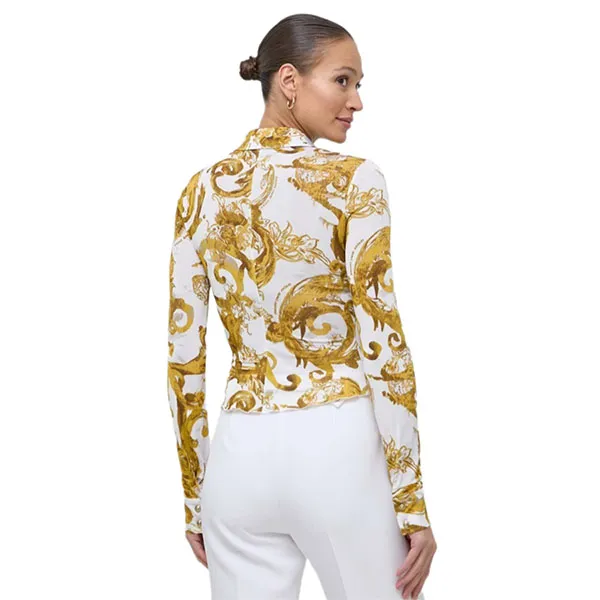 Áo Sơ Mi Nữ Versace Jeans Couture Watercolor 76HAL213 JS291 G03 Màu Trắng Size 42 - Thời trang - Vua Hàng Hiệu