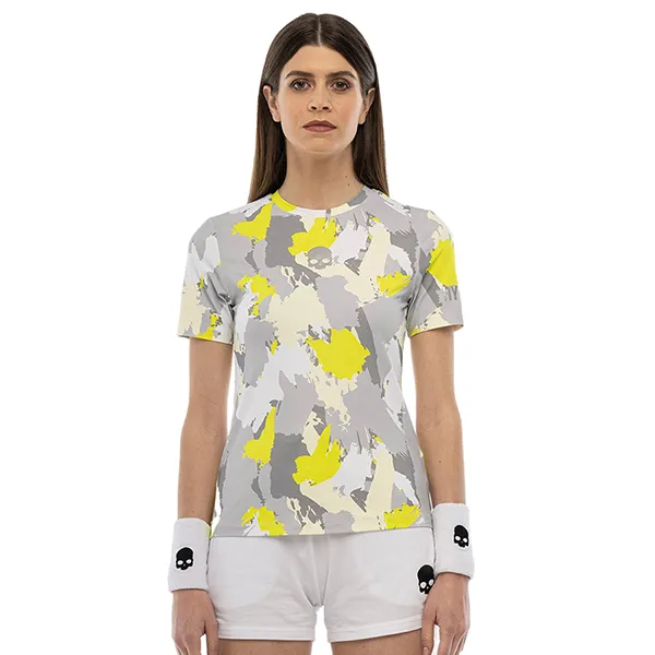 Áo Thun Nữ Hydrogen Pickleball Brushed Camo Tech T-Shirt TT1016-009 Màu Camo Size XS - Pickleball - Vua Hàng Hiệu