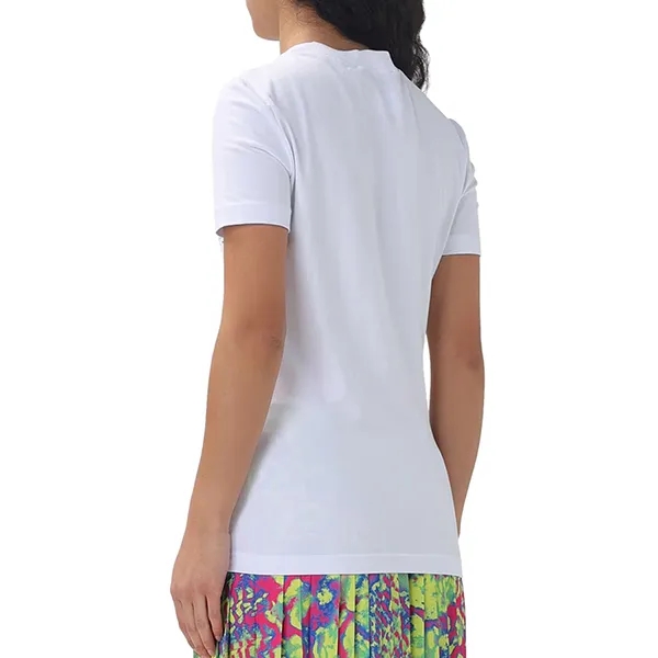 Áo Thun Nữ Versace Jeans Couture T-Shirt 76HAH6A8 J0020 003 Màu Trắng Size S