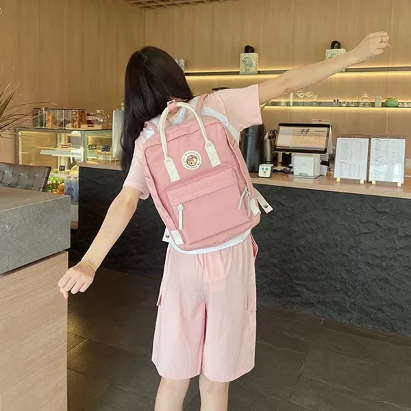 Balo Nữ TTWN BEAR A4 TN3455 Màu Hồng - Túi xách - Vua Hàng Hiệu