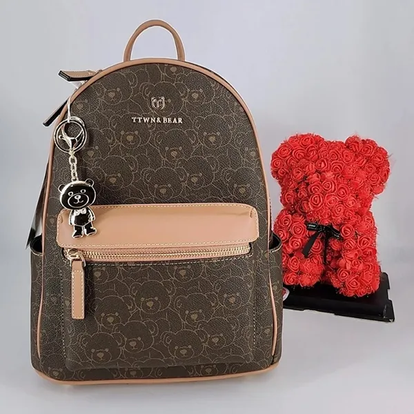 Balo Nữ TTWN BEAR TN3106-18000 Màu Nâu Sẫm Size L