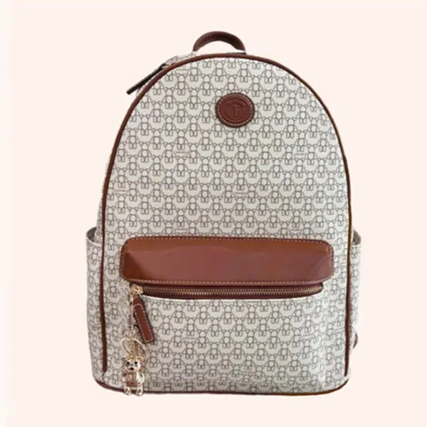 Balo Nữ TTWN BEAR TN3366-37840 Màu Be Viền Nâu Size XL