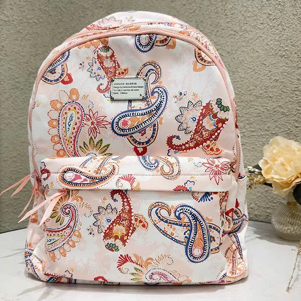 Balo Nữ Venuco Khóa Kéo Backpack N06B224 Màu Hồng - Túi xách - Vua Hàng Hiệu