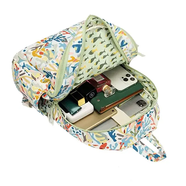 Balo Nữ Venuco Khóa Kéo Backpack T01B224 Phối Màu - Túi xách - Vua Hàng Hiệu