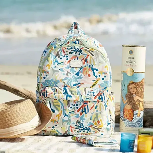 Balo Nữ Venuco Khóa Kéo Backpack T01B224 Phối Màu - Túi xách - Vua Hàng Hiệu