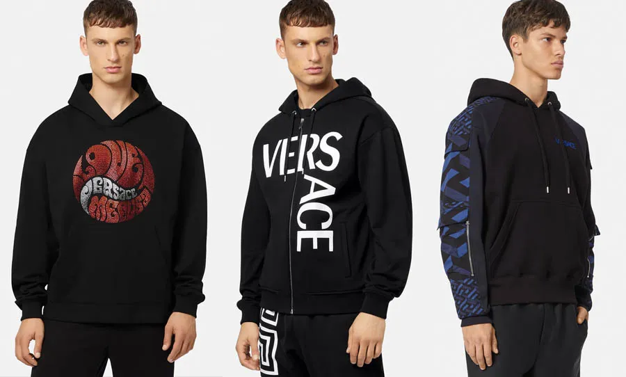 Áo Hoodie Versace