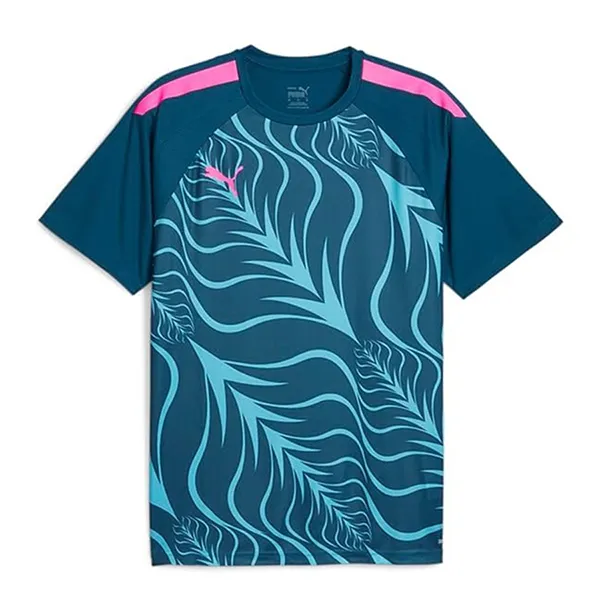 Bộ Quần Áo Cộc Tay Nam Puma Men's Individualfinal Màu Xanh Lam Size S