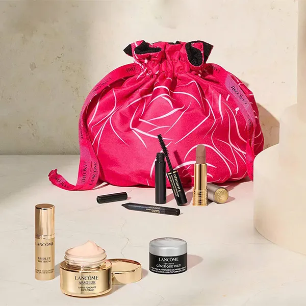 Bộ Sản Phẩm Chăm Sóc Da Lancôme Gifts Absolue Collection 6 Món (Kèm Túi)