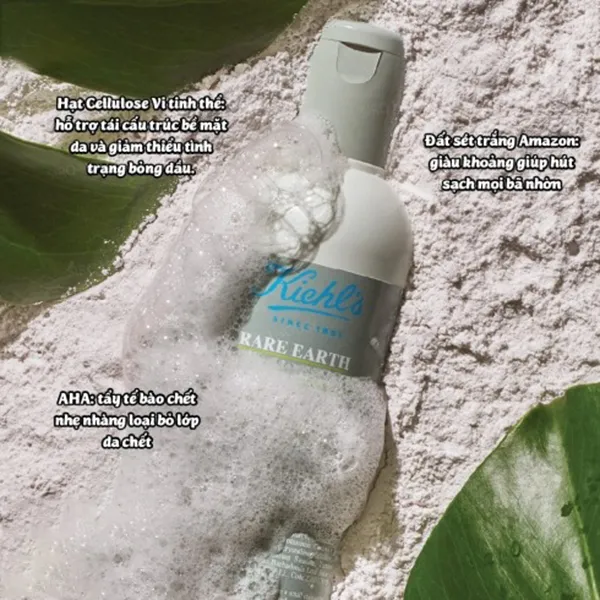 Bột Rửa Mặt Kiehl's Rare Earth Deep Pore Minimizing & Polishing Powder Cleanser 100g