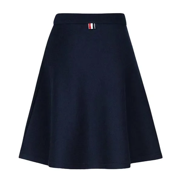 Chân Váy Nữ Thom Browne In Navy FJK118AJ0139415 Màu Xanh Navy Size 40