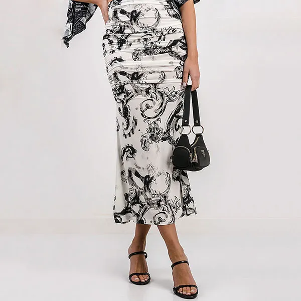 Chân Váy Nữ Versace Jeans Couture 76HAE804 JS291 003 Màu Trắng Size 38 - Thời trang - Vua Hàng Hiệu