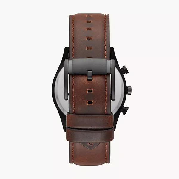 Đồng Hồ Nam Fossil Sullivan Multifunction Brown Leather Watch BQ2457 Màu Nâu - Đồng hồ - Vua Hàng Hiệu