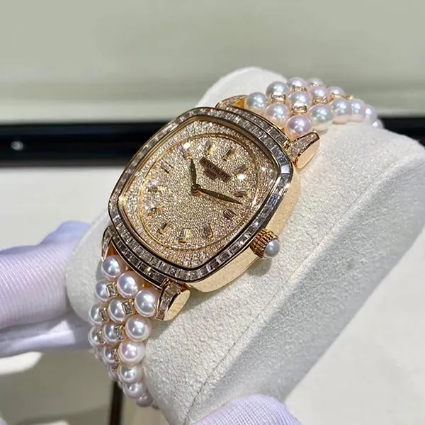 Đồng Hồ Nữ Patek Philippe Gondolo 7042/100R-010 Màu Vàng Trắng