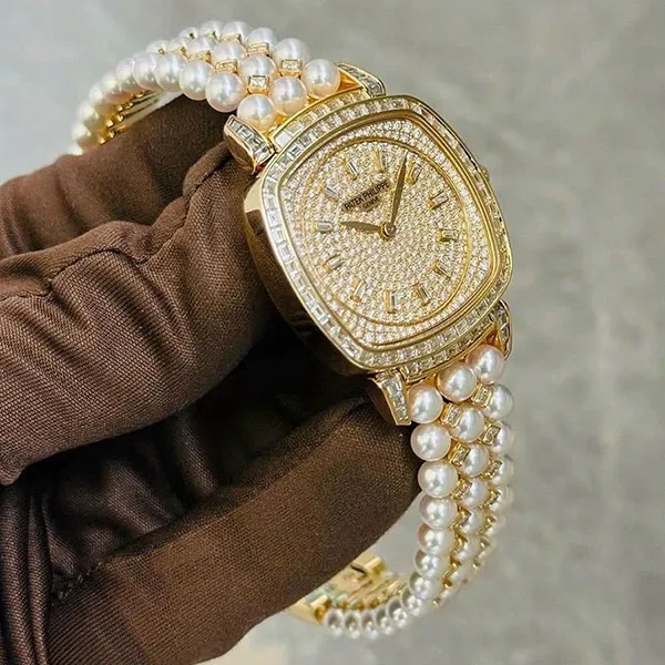 Đồng Hồ Nữ Patek Philippe Gondolo 7042/100R-010 Màu Vàng Trắng