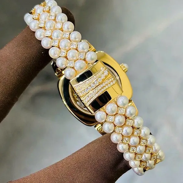 Đồng Hồ Nữ Patek Philippe Gondolo 7042/100R-010 Màu Vàng Trắng