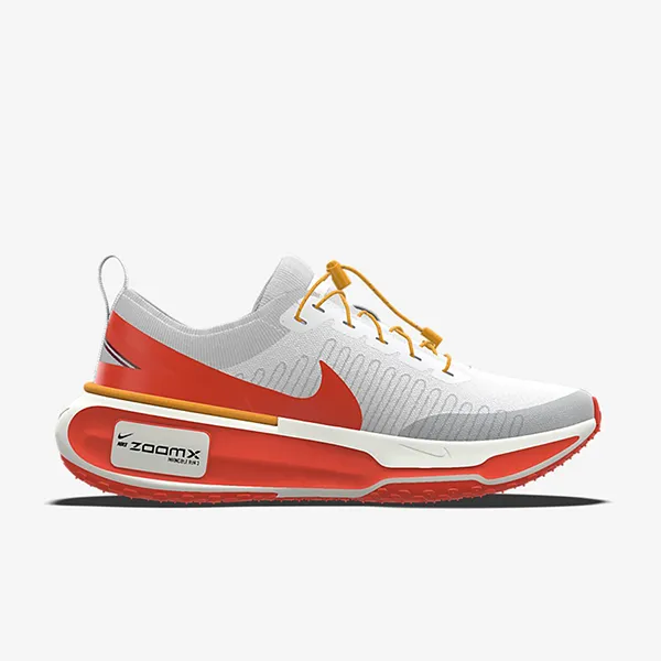 Giày Chạy Bộ Nam Nike Invincible 3 By You Custom Men's Road Running Shoes FZ1428-100 Màu Trắng Đỏ Size 39