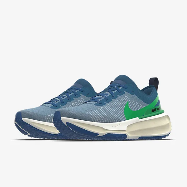Giày Chạy Bộ Nam Nike Invincible 3 By You Custom Men's Road Running Shoes FZ1428-400 Màu Xanh Size 38.5