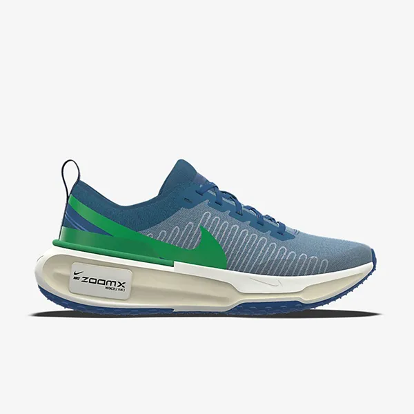 Giày Chạy Bộ Nam Nike Invincible 3 By You Custom Men's Road Running Shoes FZ1428-400 Màu Xanh Size 38.5