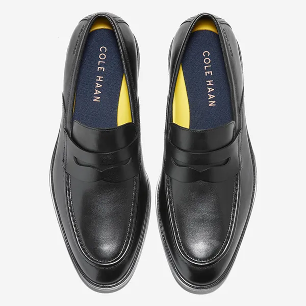 Giày Lười Nam Cole Haan Hawthorne Penny Loafer C33223 Màu Đen 40 - Giày - Vua Hàng Hiệu