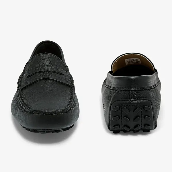 Giày Lười Nam Lacoste Men's Concours Loafers 35CAM0118 Màu Đen Size 8.5 L (40.5)