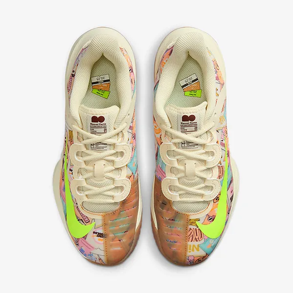Giày Pickleball Nike Court Air Zoom GP Turbo Osaka FB7076-100 Phối Màu