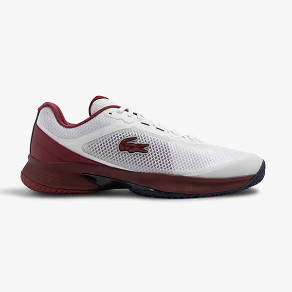 Giày Tennis Nam Lacoste Men's Tech Point Textile Tennis Shoes 46SMA0015-2G1 Màu Đỏ/Trắng Size 10