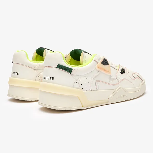 Giày Thể Thao Lacoste LT 125 Leather 47SMA0064 HT3 Màu Kem Size 40 - Giày - Vua Hàng Hiệu