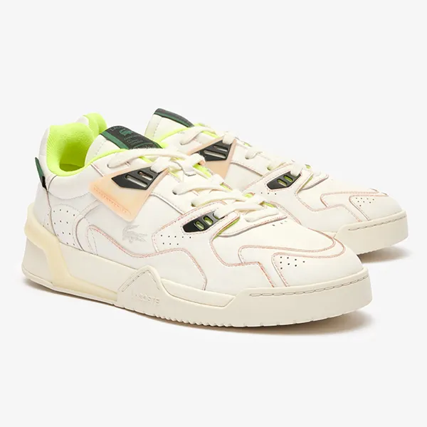 Giày Thể Thao Lacoste LT 125 Leather 47SMA0064 HT3 Màu Kem Size 40 - Giày - Vua Hàng Hiệu