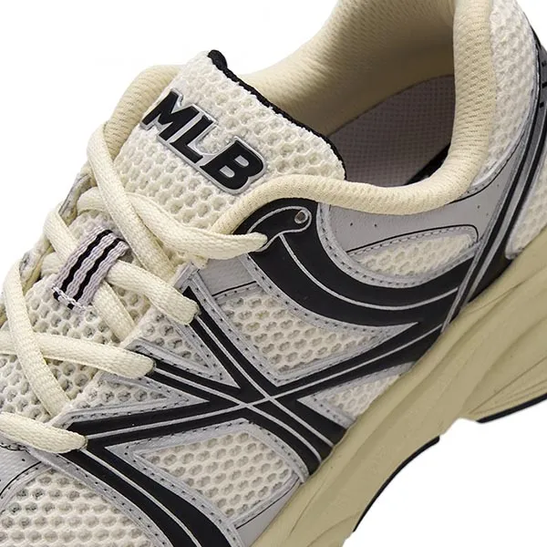 Giày Thể Thao MLB Korea Ace Runner V2 New York Yankees Silver 3ARNAC24N-50SIS Màu Bạc Đen