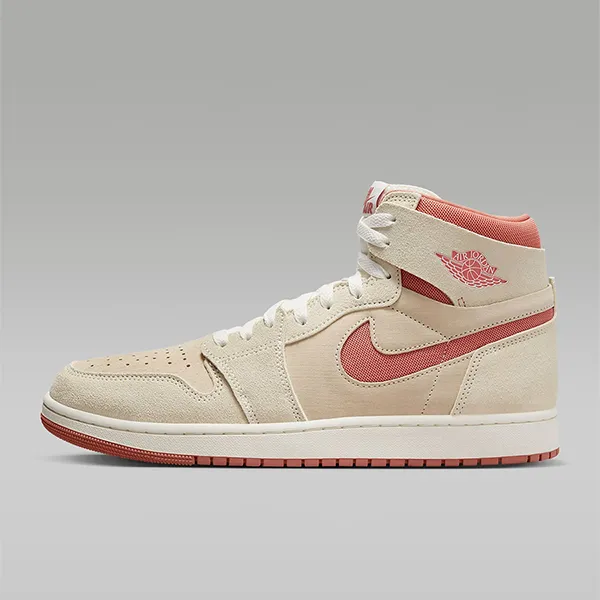 Giày Thể Thao Nam Nike Air Jordan 1 Zoom Comfort 2 DV1307-102 Màu Be Hồng Size 40.5