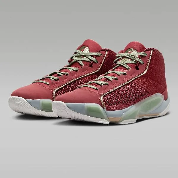 Giày Thể Thao Nam Nike Air Jordan 38 Lunar New Year PF FQ8896-600 Màu Đỏ Size 45 - Giày - Vua Hàng Hiệu