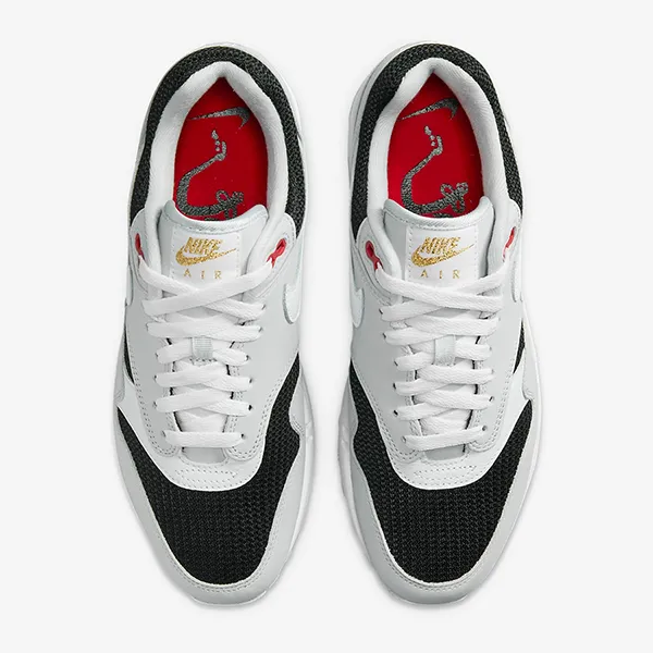 Giày Thể Thao Nam Nike Air Max 1 Premium FD9081-001 Màu Xám Trắng Size 42