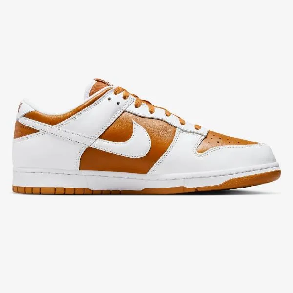 Giày Thể Thao Nam Nike Dunk Low FQ6965-700 Màu Nâu Phối Trắng Size 38.5 - Giày - Vua Hàng Hiệu