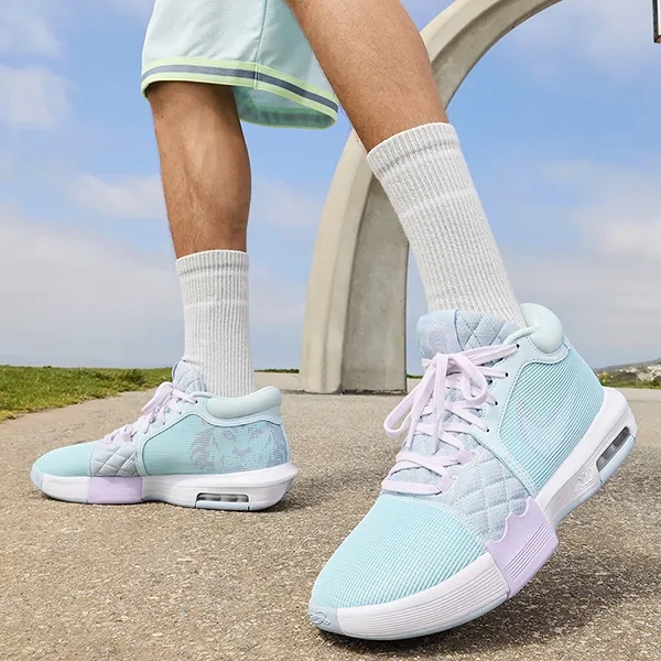 Giày Thể Thao Nam Nike LeBron Witness 8 EP FB2237-401 Màu Xanh Bạc Hà Size 41