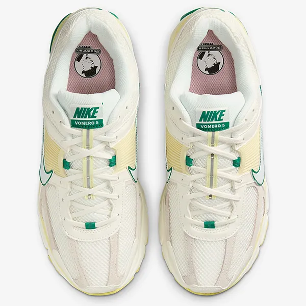 Giày Thể Thao Nam Nike Zoom Vomero 5 FN8361-100 Màu Kem Phối Xanh Size 40 - Giày - Vua Hàng Hiệu