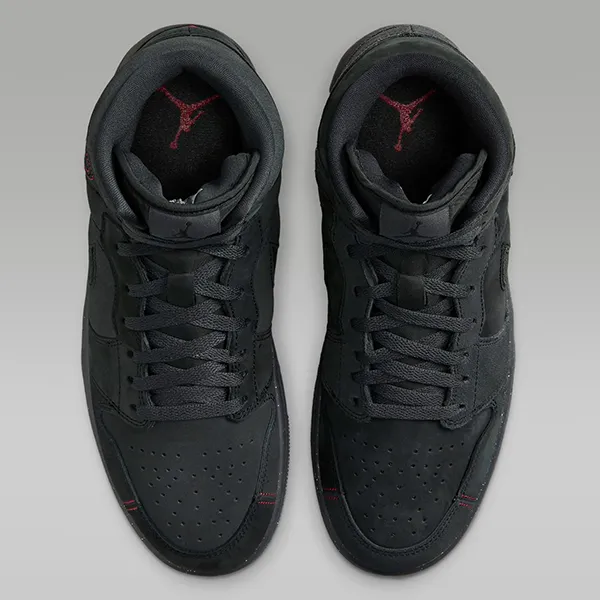 Giày Thể Thao Nam Nike Air Jordan 1 Mid SE Craft FD8634-001 Màu Đen Size 45 - Giày - Vua Hàng Hiệu
