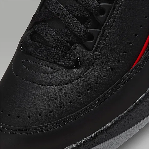 Giày Thể Thao Nike Air Jordan 2 Low DV9956-006 Màu Đen - Đỏ Size 40