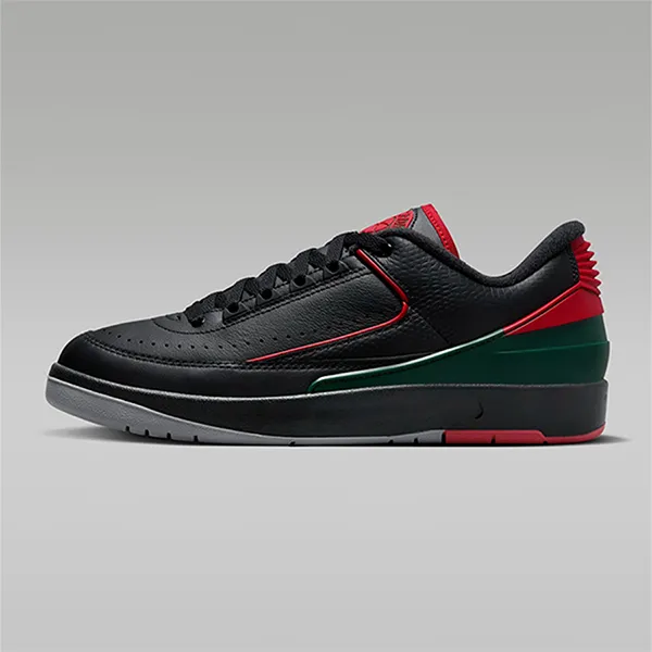 Giày Thể Thao Nike Air Jordan 2 Low DV9956-006 Màu Đen - Đỏ Size 40
