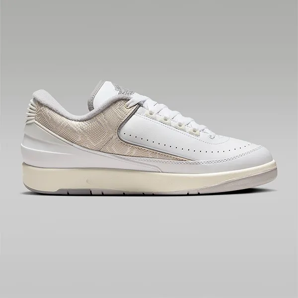 Giày Thể Thao Nike Air Jordan 2 Retro Low DV9956-100 Màu Trắng Size 45 - Giày - Vua Hàng Hiệu
