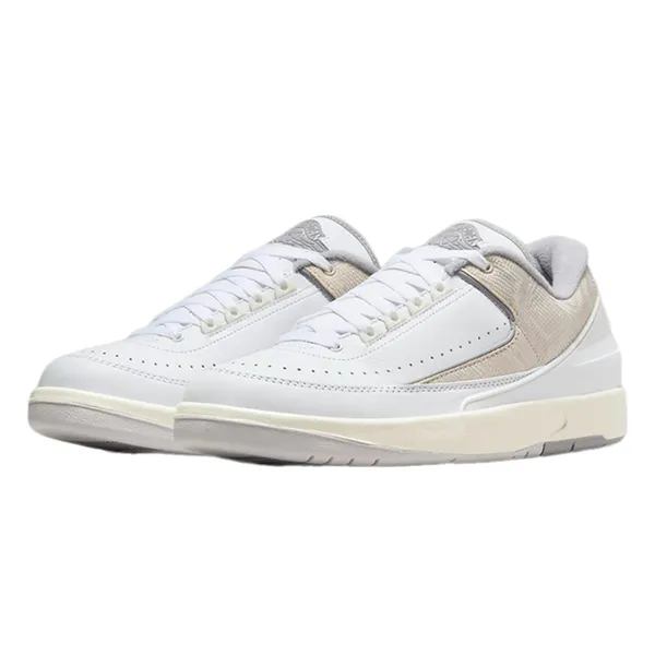 Giày Thể Thao Nike Air Jordan 2 Retro Low DV9956-100 Màu Trắng Size 45 - Giày - Vua Hàng Hiệu