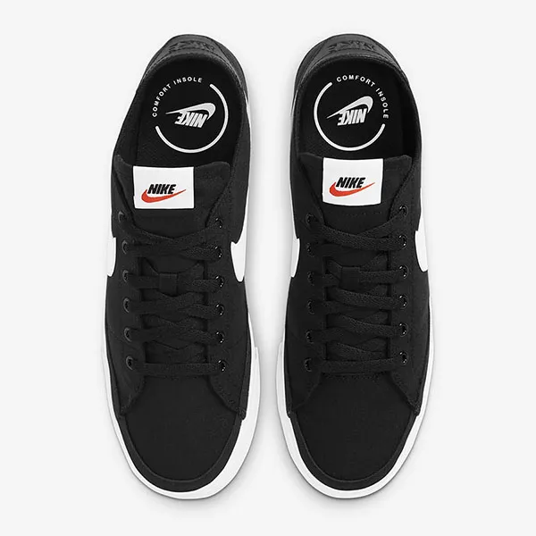 Giày Thể Thao Nam Nike Court Legacy CW6539-002 Màu Đen Size 38.5 - Giày - Vua Hàng Hiệu